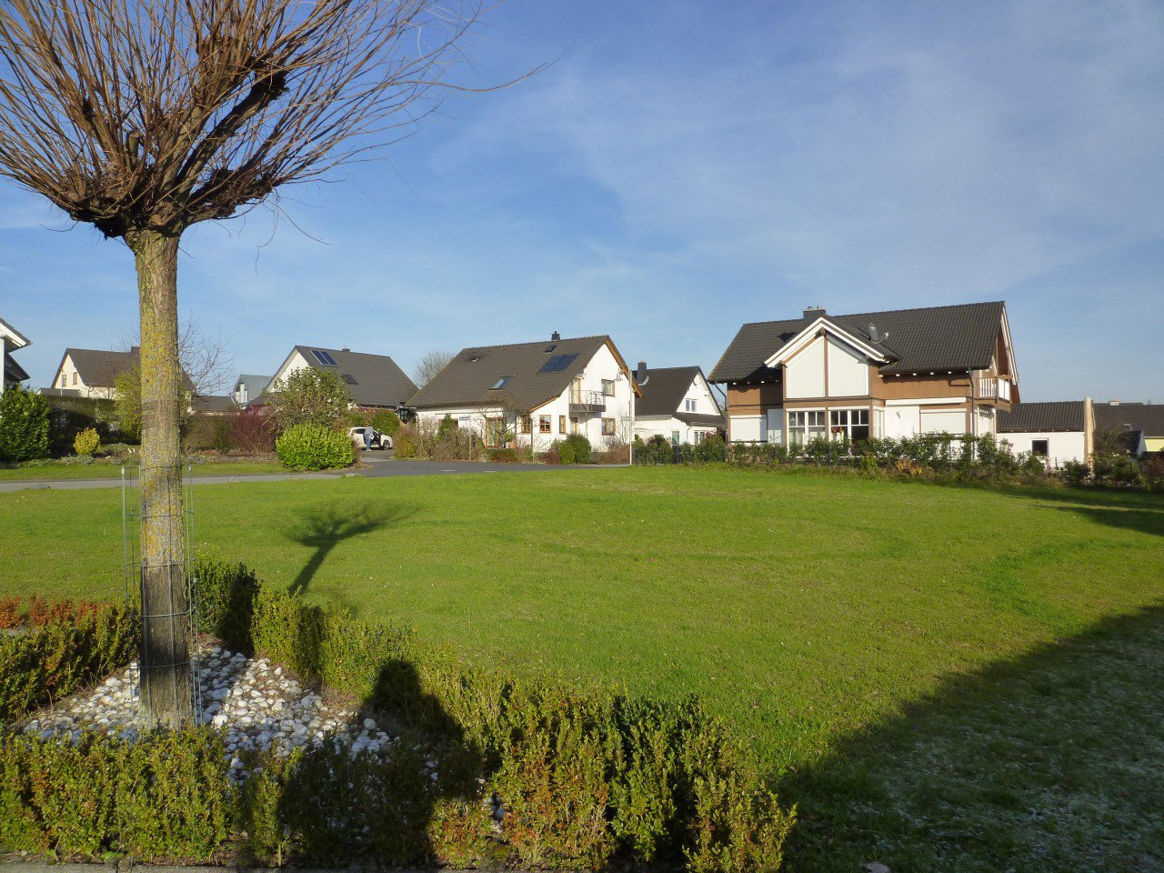 Foto Baugrundst�ck in Wolken