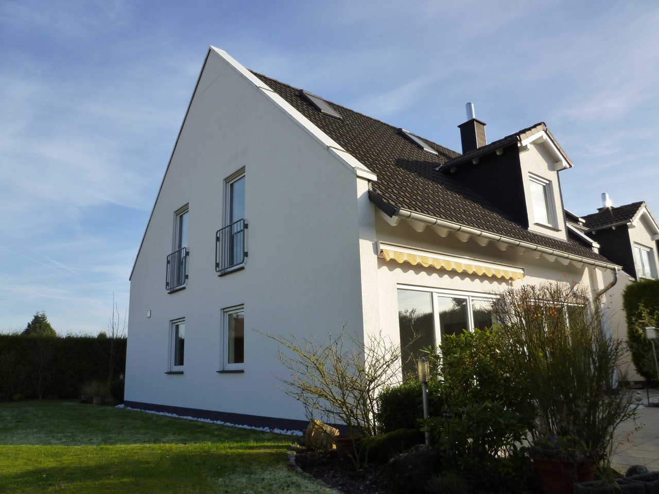 Foto Einfamilienhaus in Wolken 