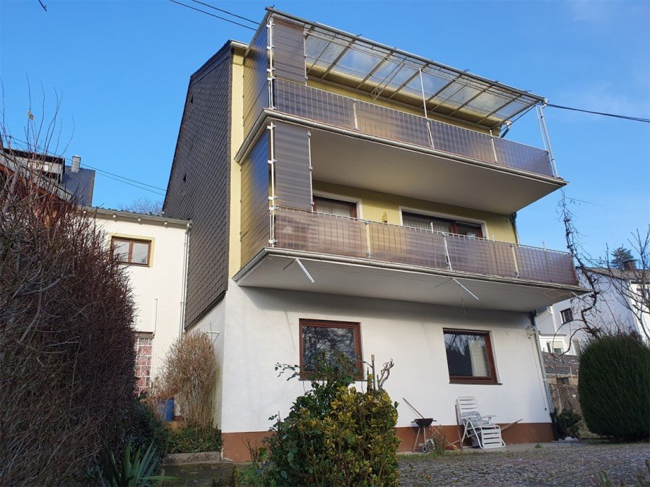 Ansicht Garten 02 Einfamilienhaus Rhens