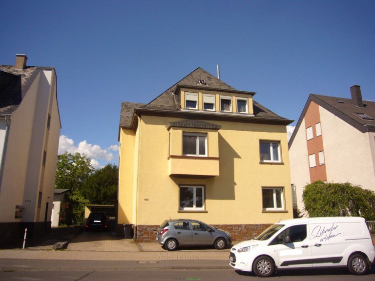 097 Ansicht Stra�enseite Koblenz - L�tzel Mehrfamilienhaus Einmalige Gelegenheit, Mehrfamilienhaus mit viel Potential in Koblenz, Mayener Stra�e