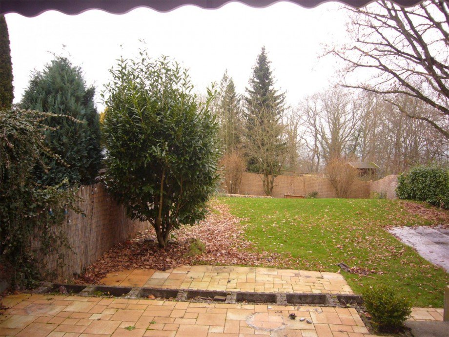Garten im Winter 3 Einfamilienhaus Koblenz