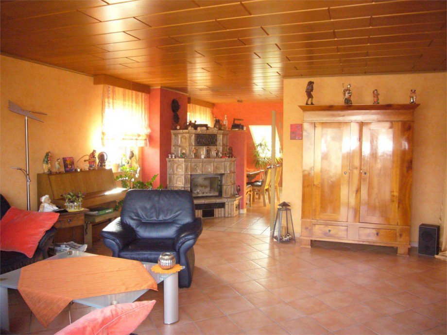 050 Wohnzimmer2 Etagenwohnung Rhens