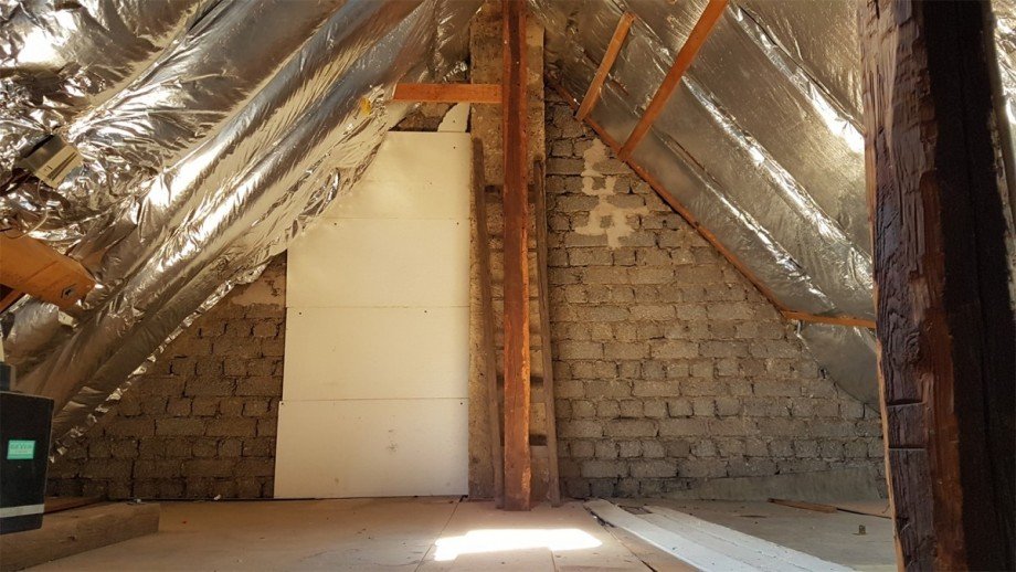 Spitzboden Reihenmittelhaus Rhens