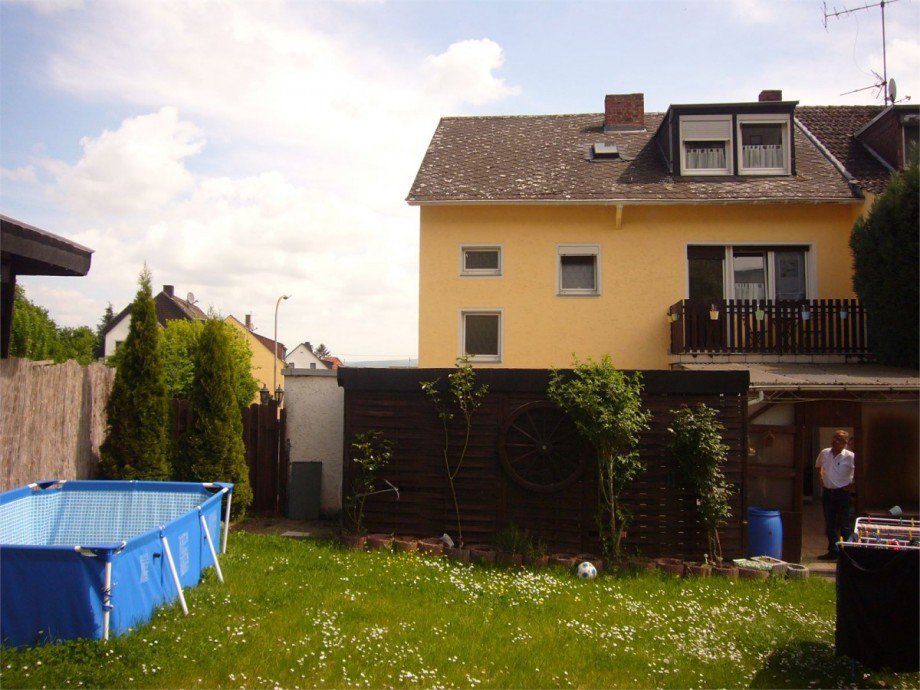 Gartenansicht Einfamilienhaus Koblenz